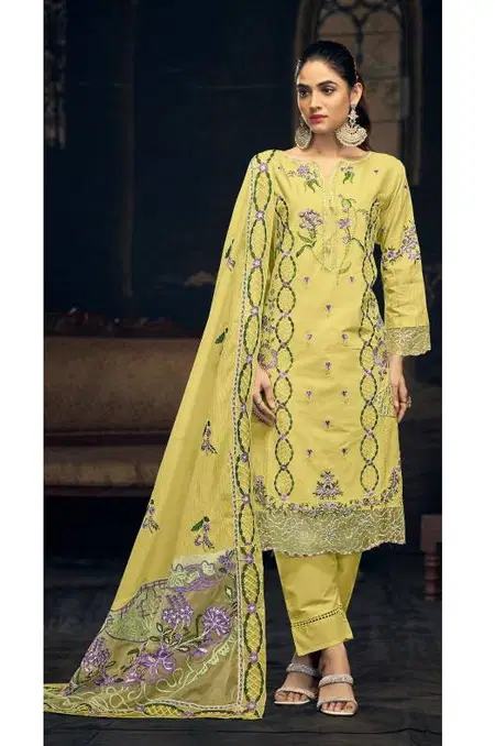 Bilqis B 194 Lawn Cotton Readymade Pakistani Suits Suppliers In India
